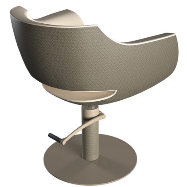 Friseurstuhl QL Chair  mit rundem Fuss