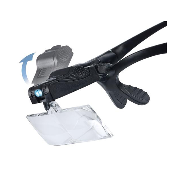  Stirnlampe N‘Large mit 5 Vergrösserungs-Gläser