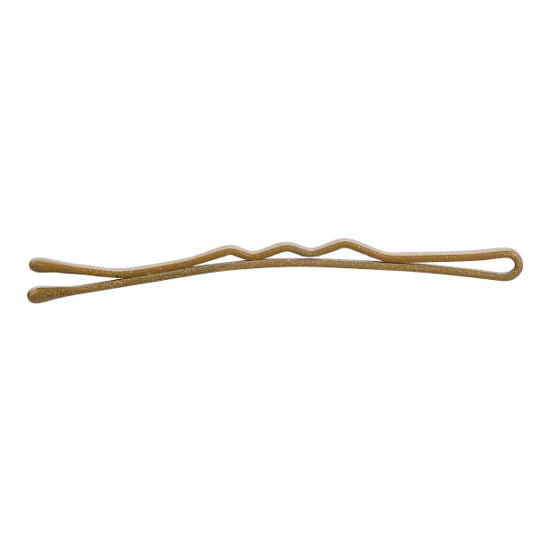  Gewellte Haarklemmen Best Grip Blond 5cm Karte 12 Stk.