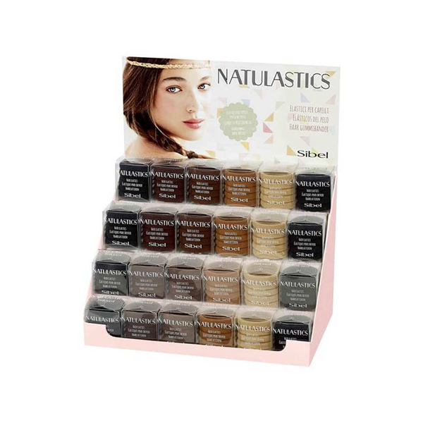  Haargummis Natulastic Display 36x5 Stk.