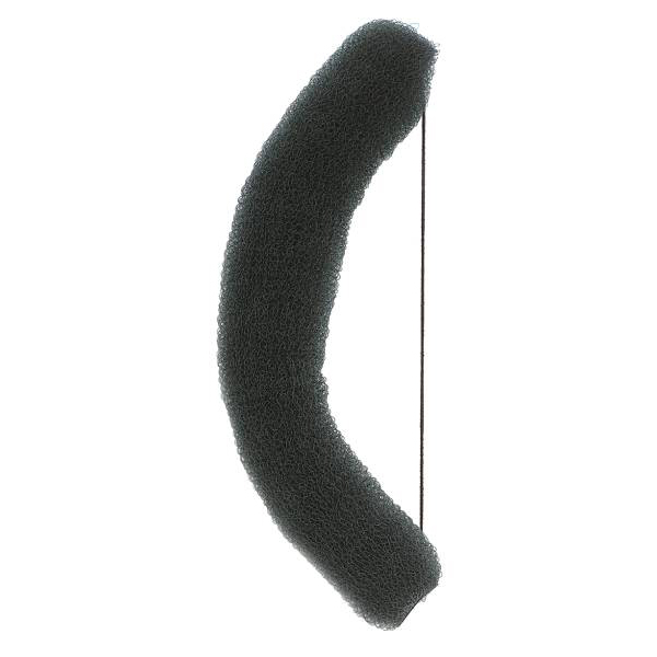 Knotenrolle mit Gummi dunkel 18 cm