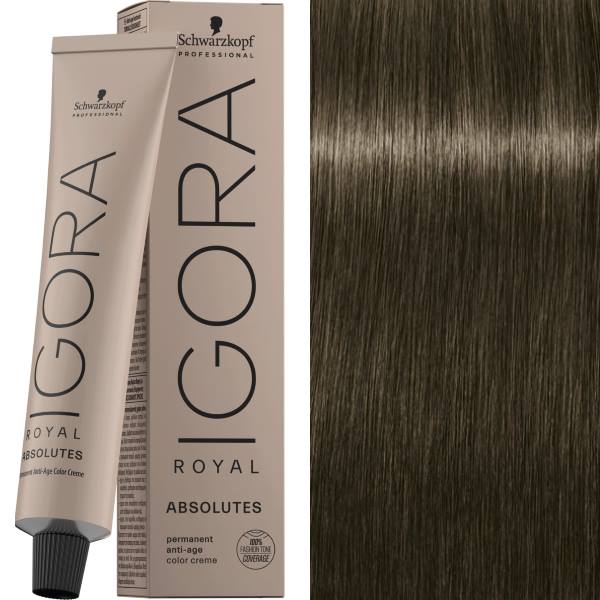 Igora Royal Absolutes 7-10 Mittelblond Ash 60ml