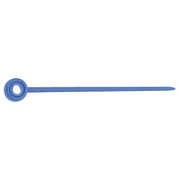 Lockenwickler-Nadeln Kunststoff Blau 100 Stk.
