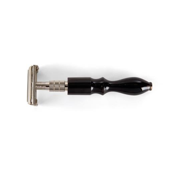 BARBURYS Rasiermesser Butterfly Schwarzes Horn