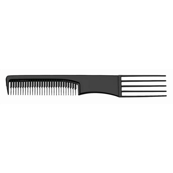 Gabelkamm Color Lose 50 Stk Schwarz Kamm- Peigne- Pettine