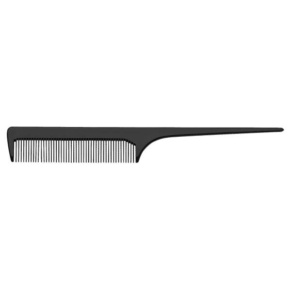 Stielkamm Color Lose 50 Stk Schwarz Kamm- Peigne- Pettine
