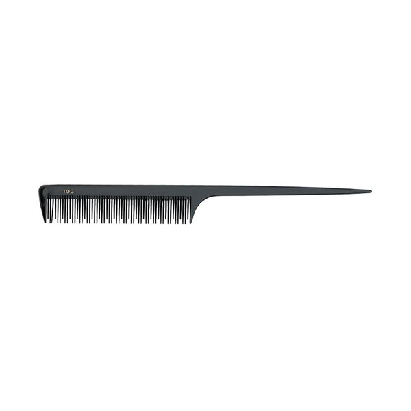  Spitzkamm Delrin 103 Schwarz 20.9cm