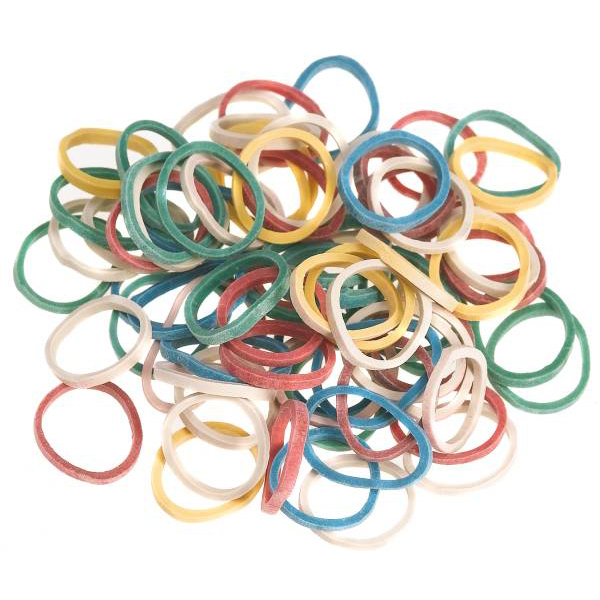  Elastische Haarbänder Fluo 20mm 500Stk.