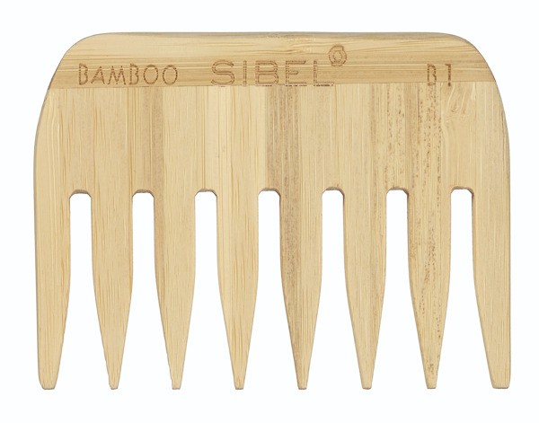 Breitzahnkamm aus Bambusholz B1 Antistatisch 9cm