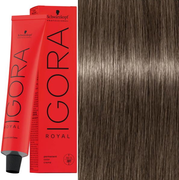 Igora Royal 7-1 Mittelblond Cendré 60ml