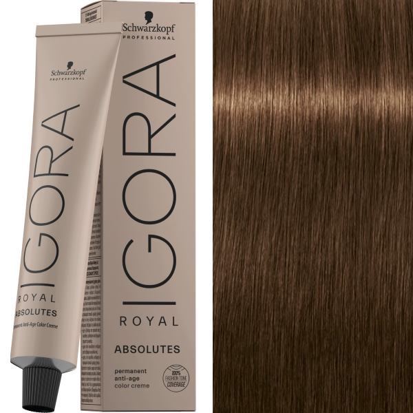 Igora Royal Absolutes 6-460 Dunkelblond Beige Schoko Natur 60ml
