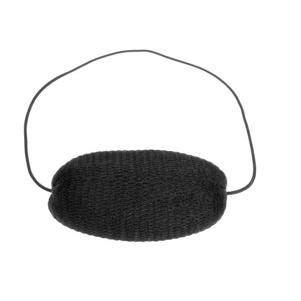 Knotenrolle mit Gummi dunkel 13 cm
