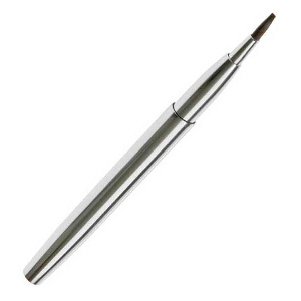 Make-up Brush - Lips - Professional Lip Brush, Extendable. Silver Schmink-Pinsel- Piceaux 