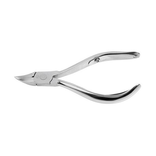 Nail Clipper with 2 Springs/Flat and Pointed Tip -  Nagelknipser- Coupe-Ongle- Tagl