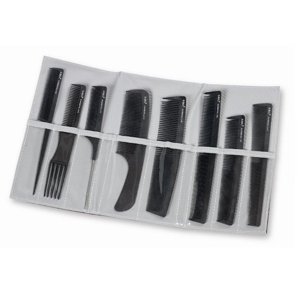 Schneidekamm-Set Carbon 8tlg.