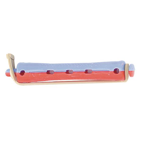  Cold Wave Lockenwickler Blau/Rot Kurz 12 Stk.