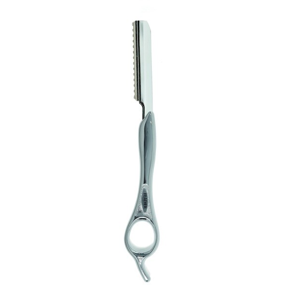 FEATHER Effiliermesser Silber