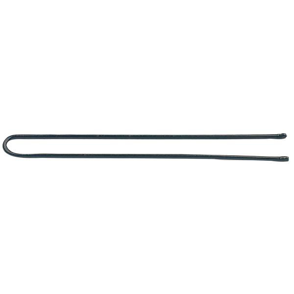  Klassische Haarklemmen Schwarz 70mm Box 500Stk