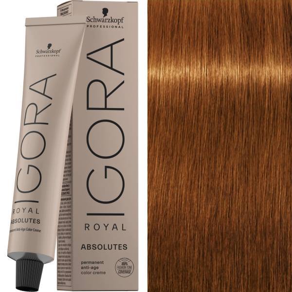Igora Royal Absolutes 7-70 Mittelblond Kupfer Natur 60ml