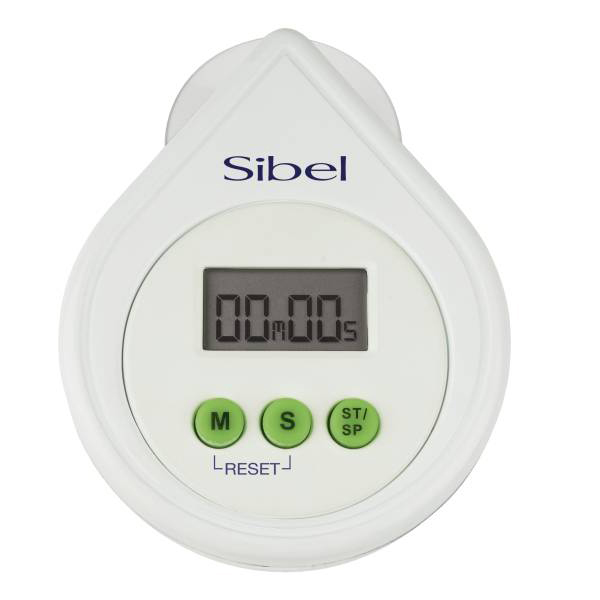  Digitaler Timer Water Drop Weiss